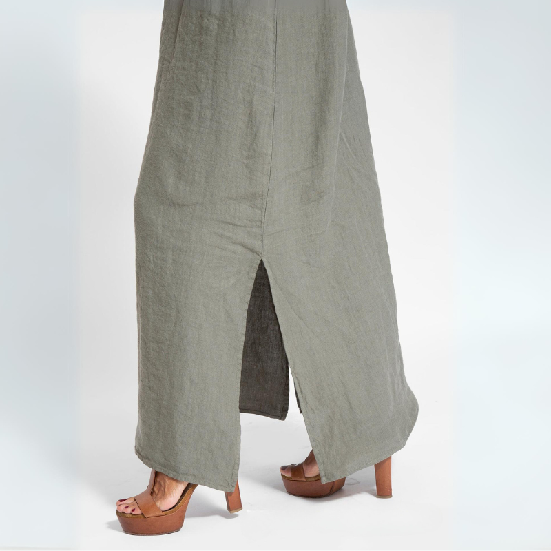 ליאנה | שמלת ל linen בעבודת יד