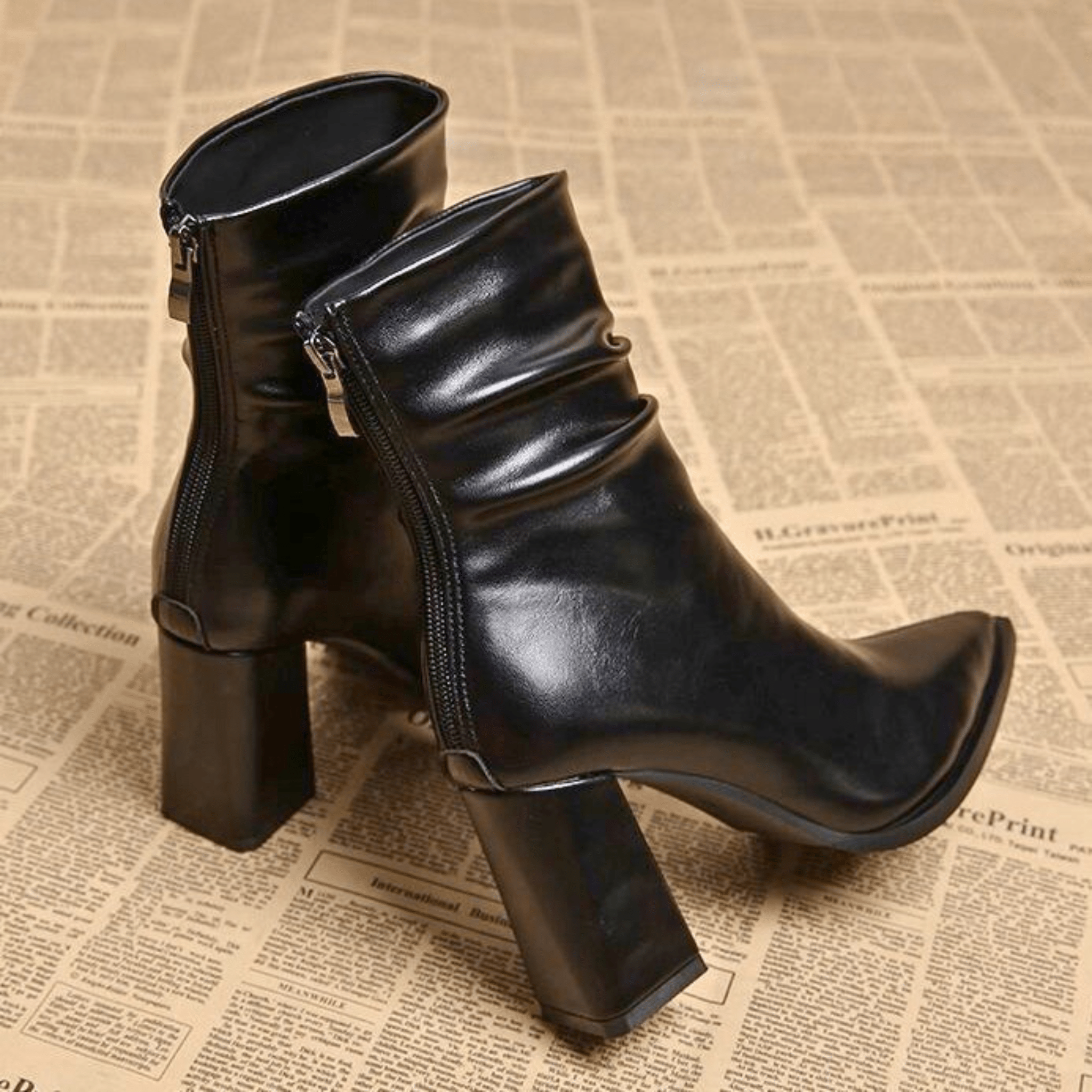 נעלי ankle אולטרה אלגנטיות של אובלין